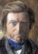 John Ruskin Self-Portrait in a Blue Neckcloth china oil painting reproduction